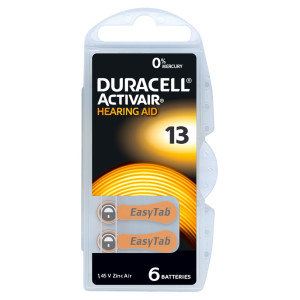 Duracell “Activair” Zink Luft /...