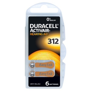 Duracell “Activair” Zink Luft /...