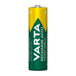 VARTA Recharge Akku Power NI-MH AA2600mAH – 2er...