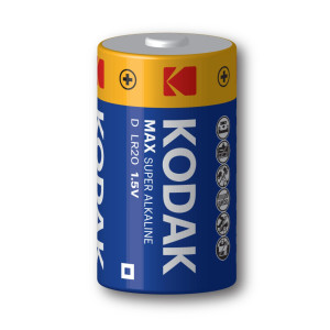 KODAK Max Super Alkaline LR20 / D / 1,5V / BP2