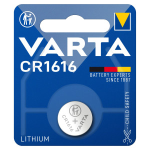 VARTA Lithium Knopfzelle CR1616 - 1er Blister