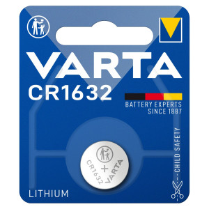 VARTA Lithium Knopfzelle CR1632 - 1er Blister
