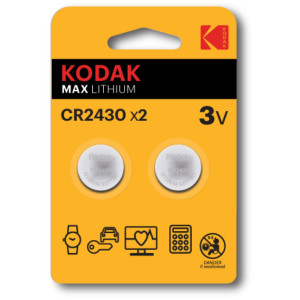 KODAK Max Lithium CR2430 / 3V / BP2