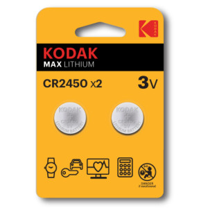 KODAK Max Lithium CR2450 / 3V / BP2