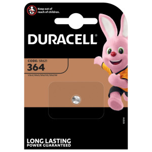 DURACELL Silberoxid  Knopfzelle SR60 / D364 / 621 / 1,55V...