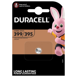 DURACELL Silberoxid Knopfzelle SR57 / D395 / D399 / 1,55V...
