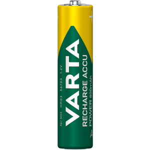 VARTA Recharge Akku Power NI-MH AAA1000mAh - 4er Blister...