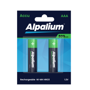 ALPALIUM Akku NI-MH HR03 / AAA / 800mAh – 2er...