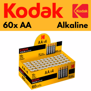 KODAK XTRALIFE Alkaline LR6 / AA / 1,5V / 60er Pack