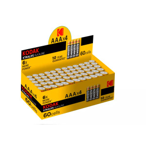 KODAK XTRALIFE Alkaline LR03 / AAA / 1,5V / 60er Pack