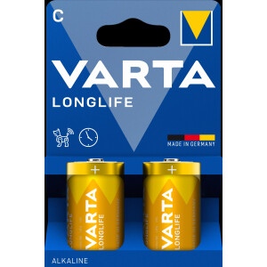 VARTA Longlife LR14 / C / 1,5V- 2er Blister / 4114