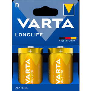 VARTA Longlife LR20 / D / 1,5V- 2er Blister / 4120