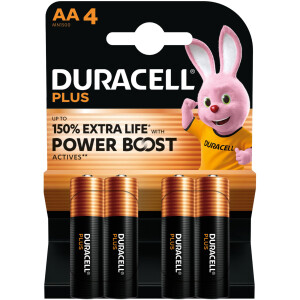 DURACELL Plus Power Boost LR6 / AA / MN1500 - BP4