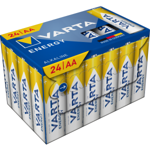 VARTA Energy Alkaline LR6 / AA / 1,5V - 24er Pack Cube
