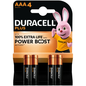 DURACELL Plus Power Boost LR03 / AAA / MN2400 - BP4