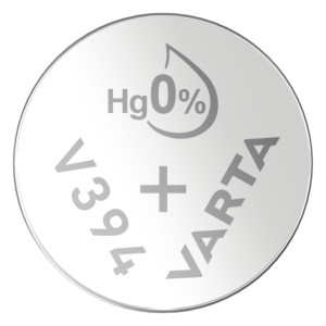 VARTA Silber Oxid Knopfzelle V394 / SR45