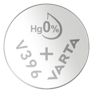 VARTA Silber Oxid Knopfzelle V396 / SR59