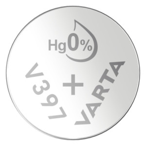 VARTA Silber Oxid Knopfzelle V397 / SR59