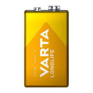 VARTA Longlife 6LR61 / 9V Block - 1er Blister / 4122