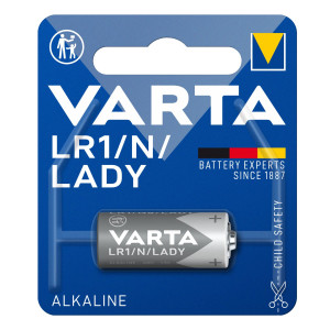 VARTA Alkaline LR1 / N / Lady / 1,5V – 1er Blister